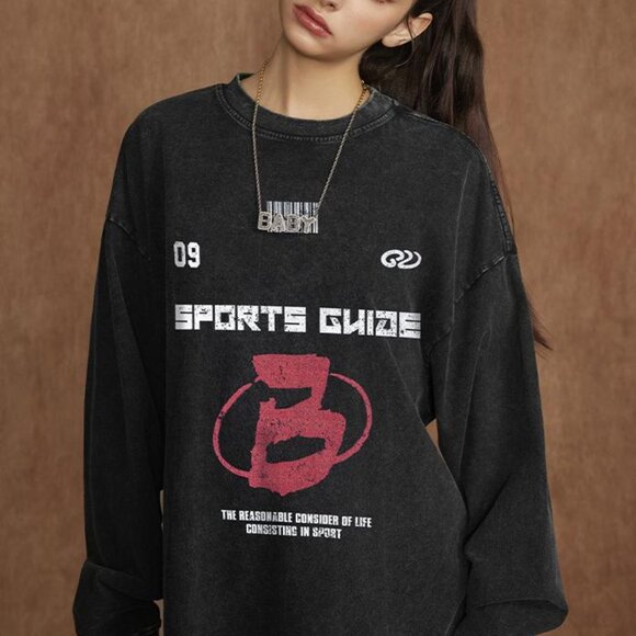 Fashion women's printed sweatshirt - Picture 6 of 6